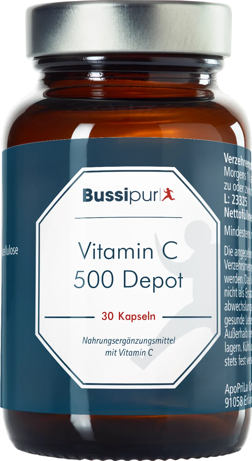 Bussipur Vitamin C 500 Depot (30 Kapseln)