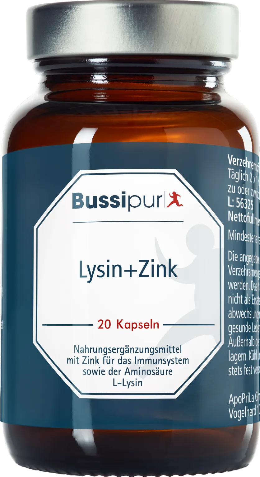 Bussipur Lysin + Zink (20 Kapseln)